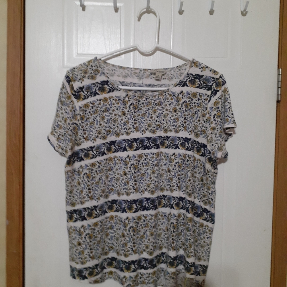 Lucky Brand short sleeved blouse